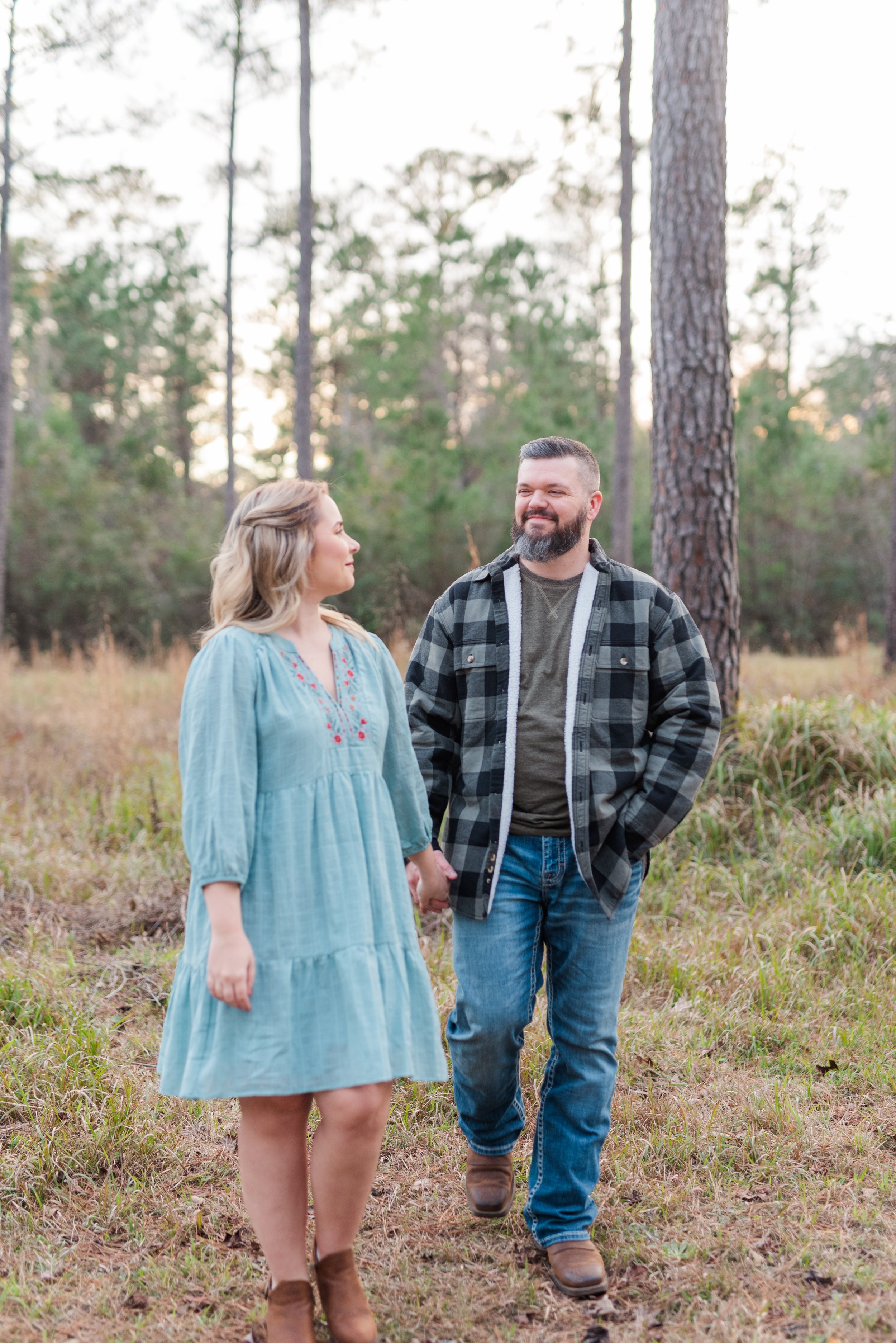 Blakely State Park Engagement Session in Spanish Fort Alabama (AL) Photographed by Kristen Marcus Photography