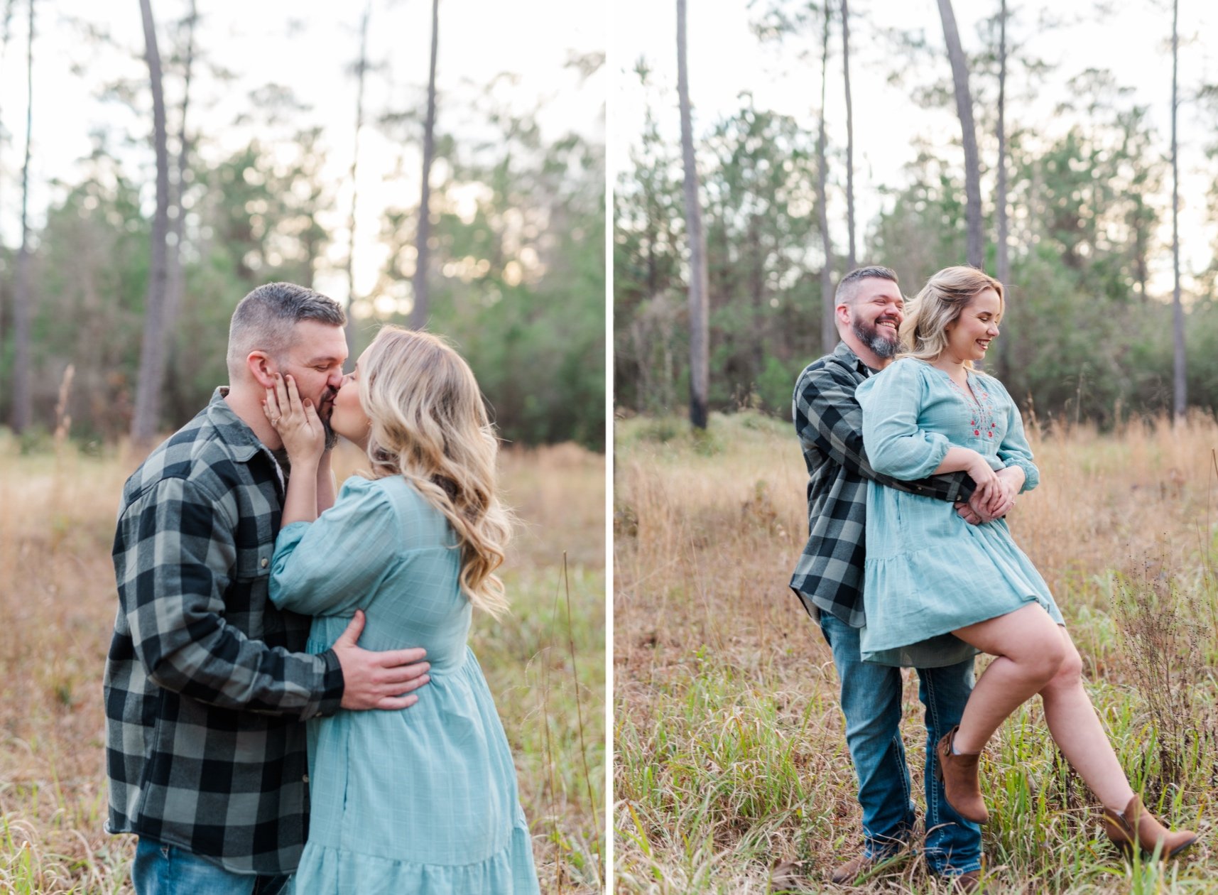 Blakely State Park Engagement Session in Spanish Fort Alabama (AL) Photographed by Kristen Marcus Photography