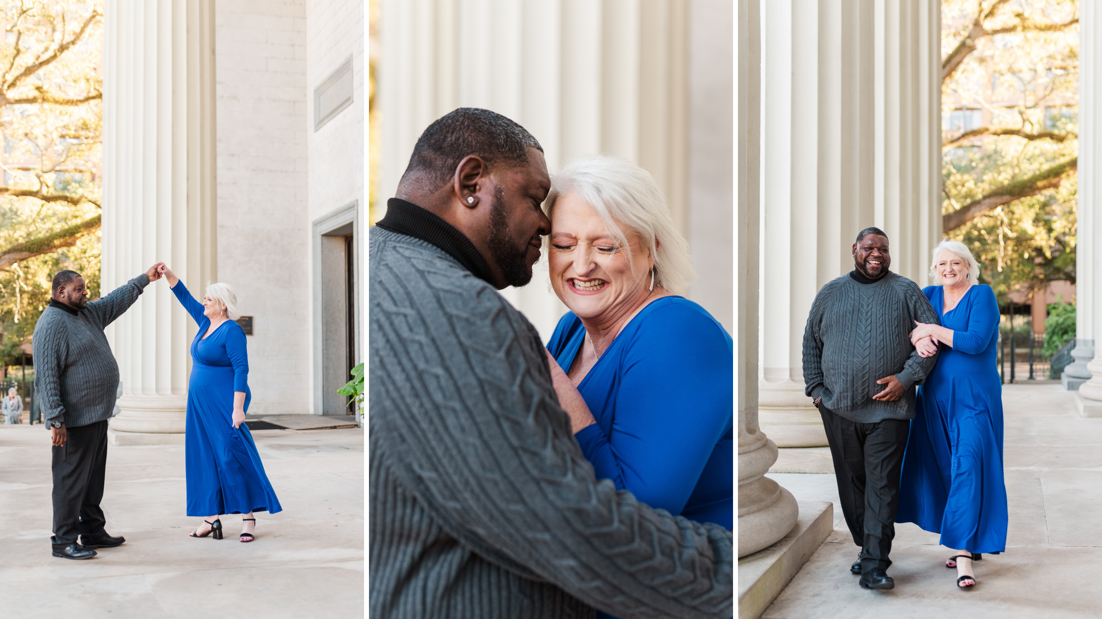 Downtown Mobile Alabama (AL) Engagement Session Photographed by Kristen Marcus Photography