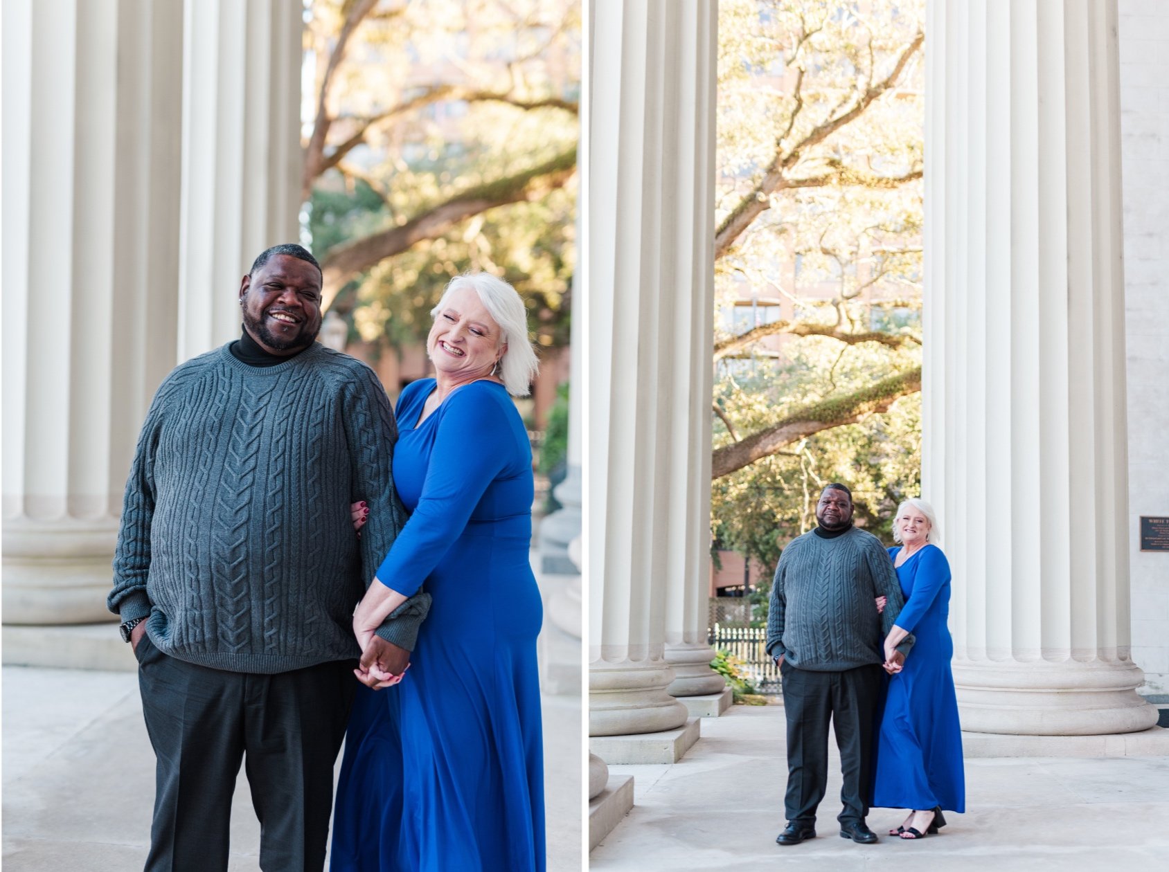 Downtown Mobile Alabama (AL) Engagement Session Photographed by Kristen Marcus Photography