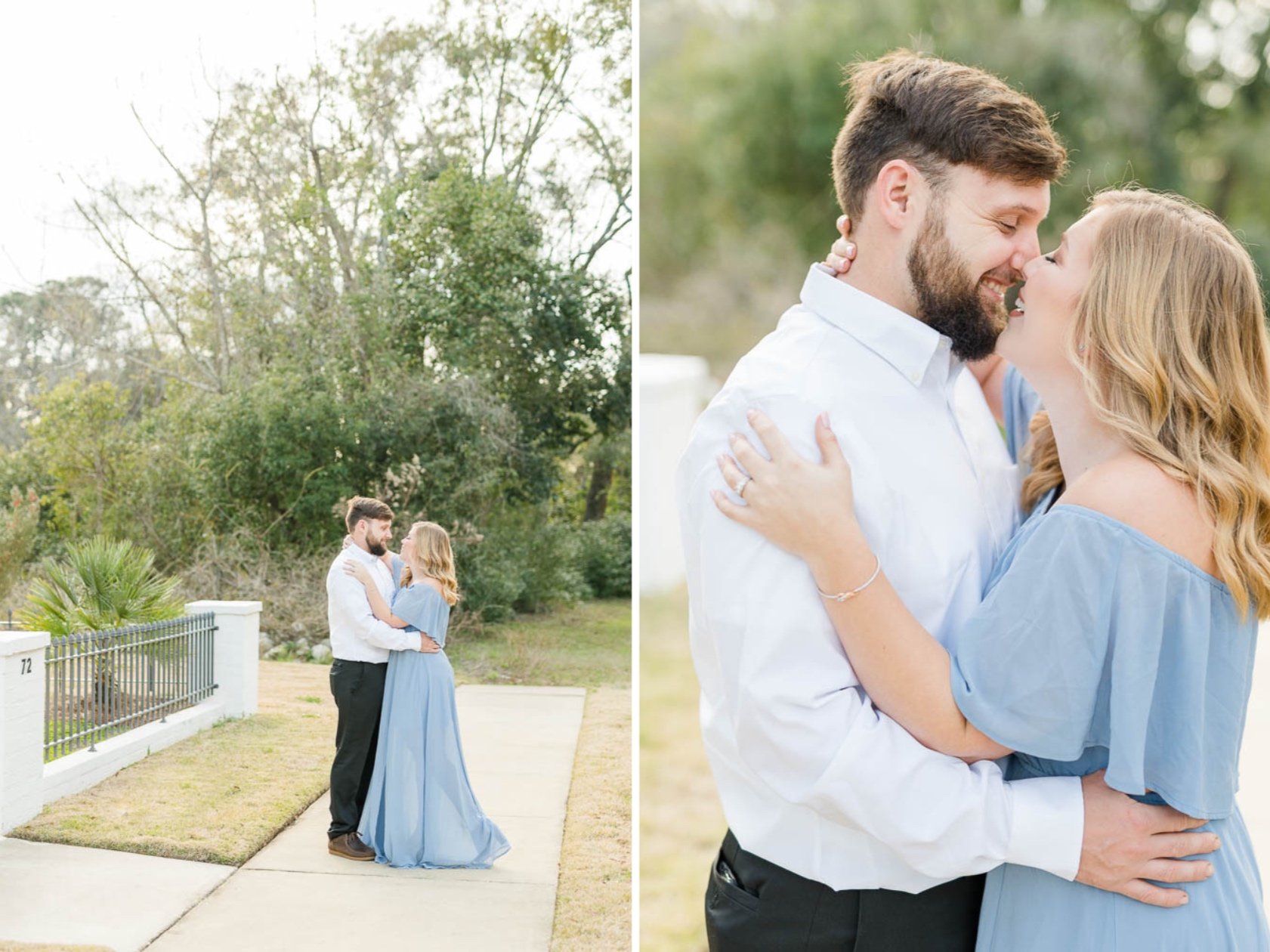 Fairhope Alabama Engagement Session Photoshoot Photographed by Kristen Marcus Photography