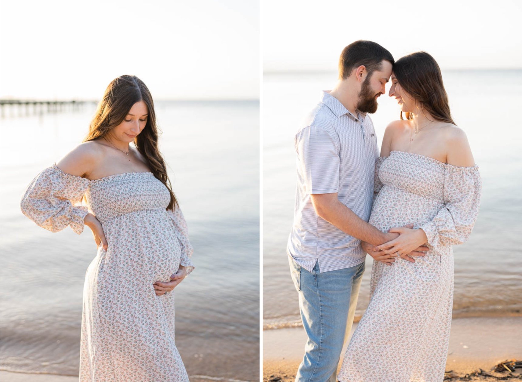 Fairhope Alabama Maternity Photoshoot Photographed by Kristen Marcus Photography