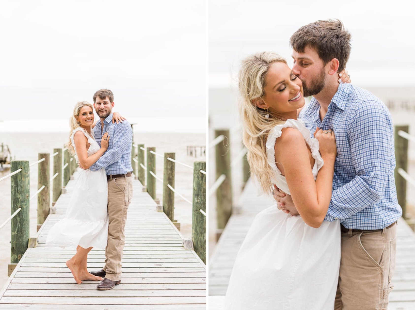 Private Land Engagement Session Photoshoot in Fairhope Alabama Photographed by Kristen Marcus Photography