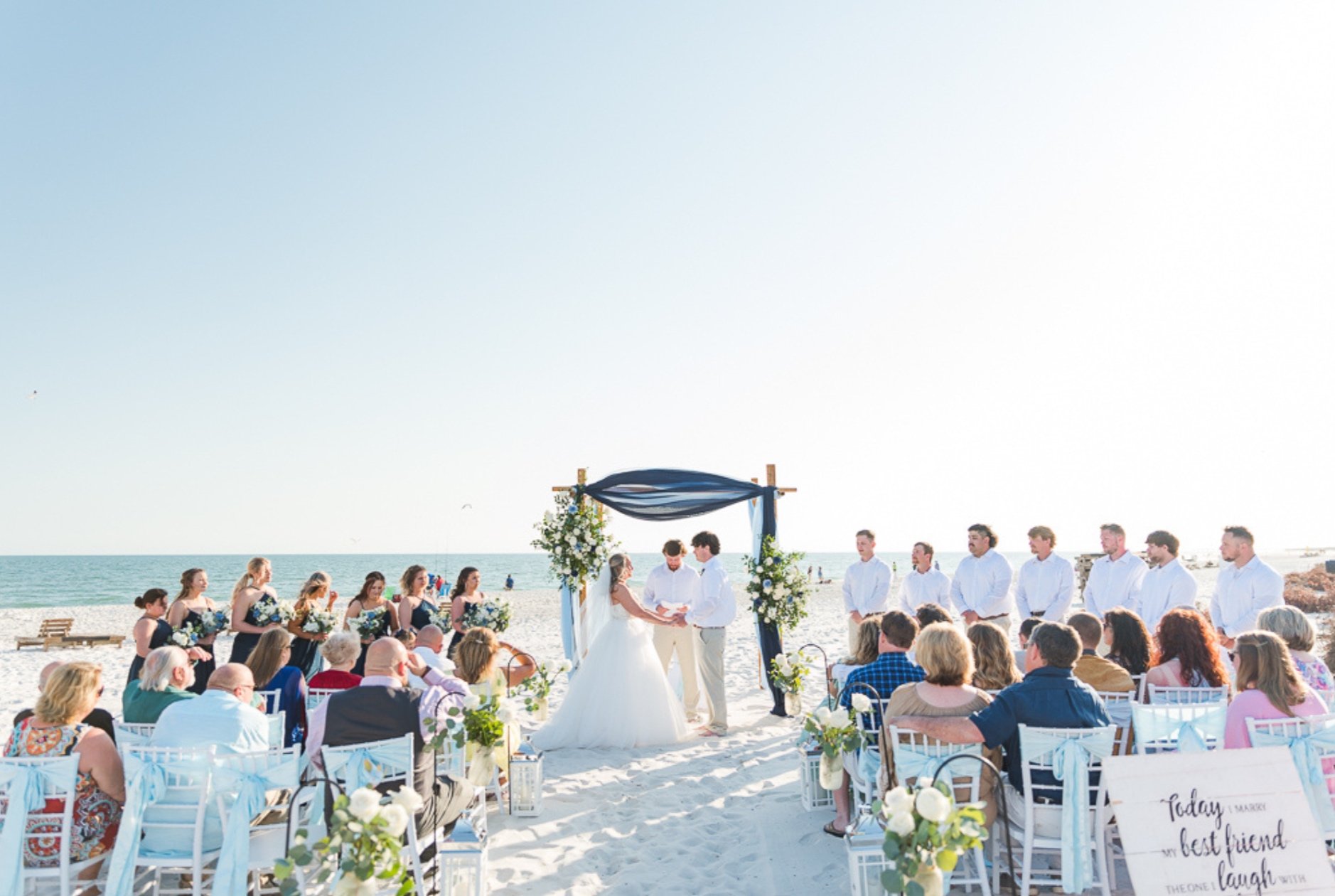 Spring Orange Beach Alabama Wedding Photographed by Kristen Marcus Photography