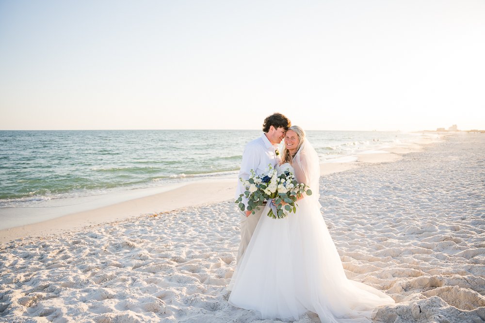 Spring Orange Beach Wedding | The Bryants
