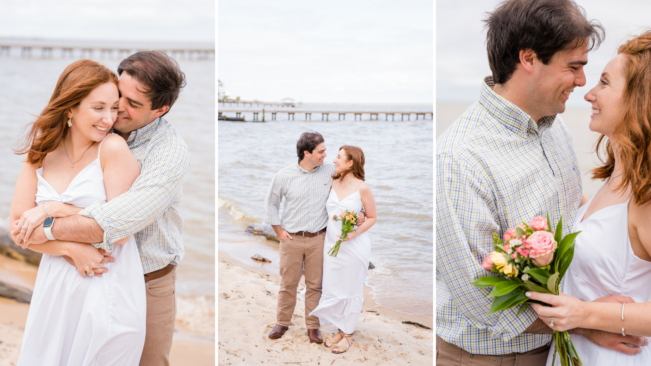 Surprise Fairhope Alabama Proposal Session Photoshoot Photographed by Kristen Marcus Photography