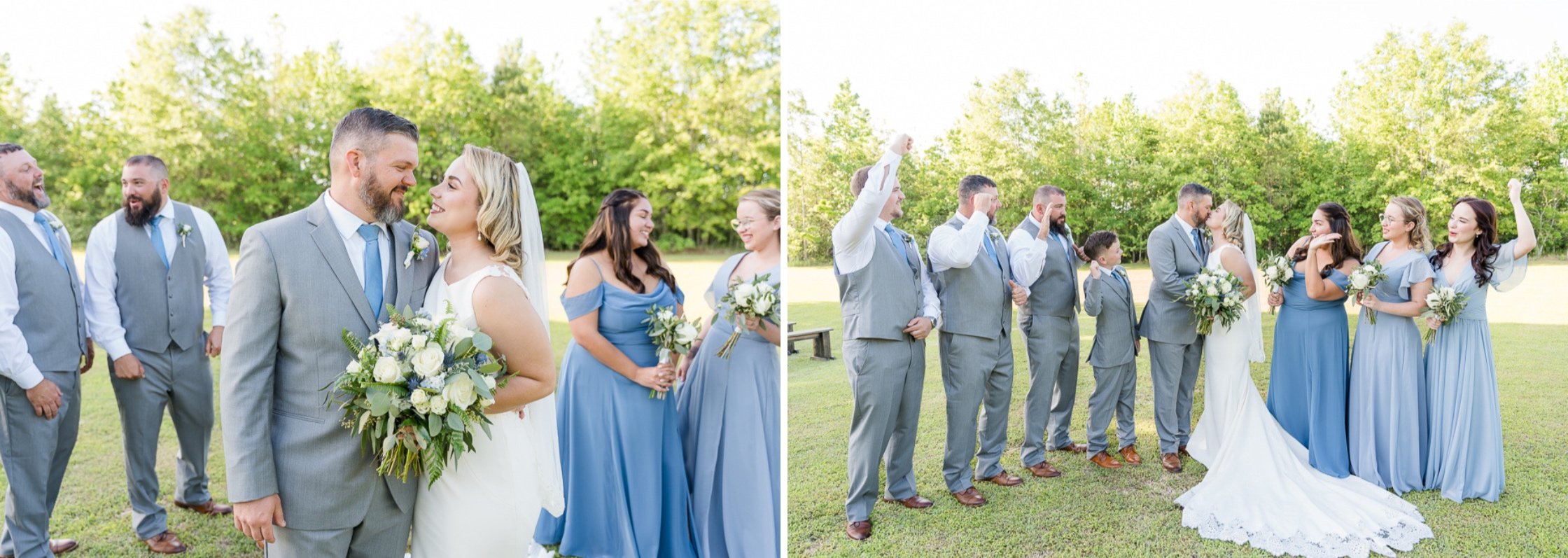 Elegant Backyard Wedding in Atmore Alabama Photography by Kristen Marcus Photography