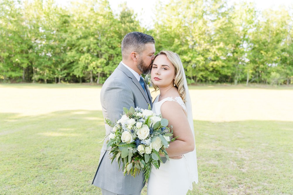 Elegant Backyard Wedding in Atmore Alabama Photography by Kristen Marcus Photography