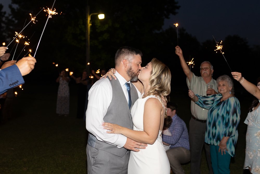 Elegant Backyard Wedding in Atmore Alabama Photography by Kristen Marcus Photography