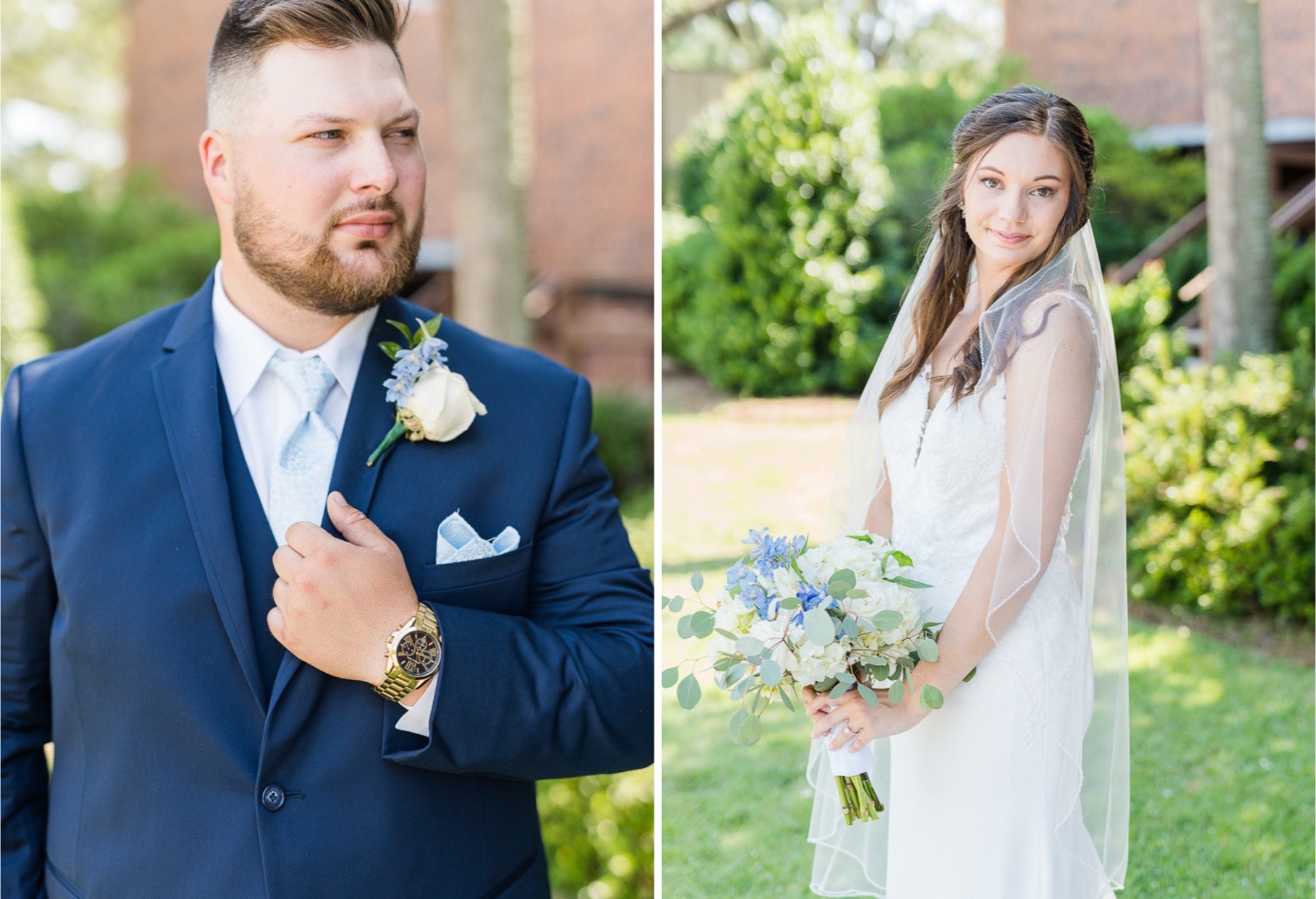 Fairhope United Methodist Church Wedding Ceremony with Nix Center Reception in Fairhope Alabama Wedding | Alabama Wedding Photographer - Kristen Marcus Photography