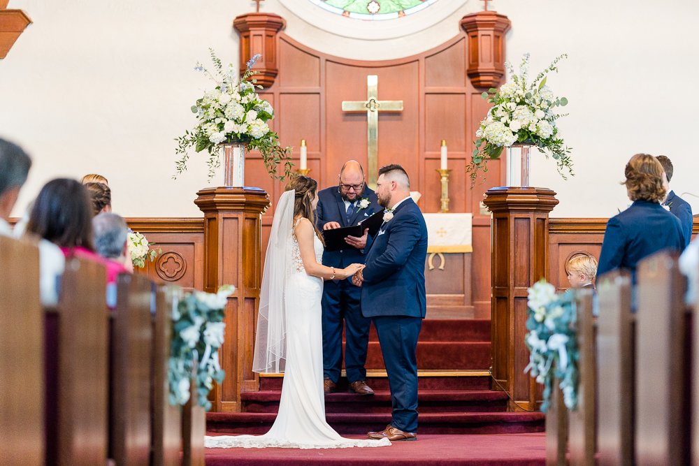 Fairhope United Methodist Church Wedding Ceremony with Nix Center Reception in Fairhope Alabama Wedding | Alabama Wedding Photographer - Kristen Marcus Photography