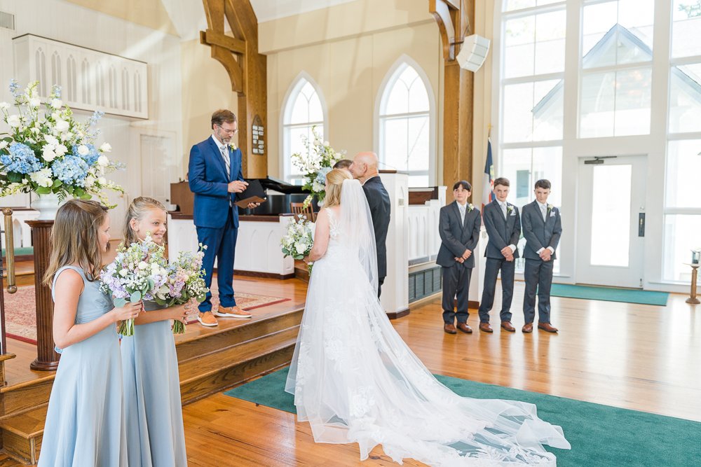 Fairhope Alabama Wedding in July | The Grand Hotel | St. Francis at the Point Wedding | The Wash House | Photographed by Kristen Marcus Photography