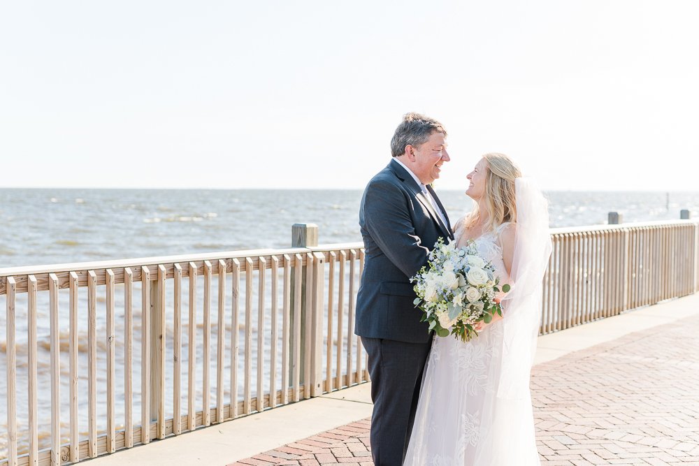 Fairhope Alabama Wedding in July | The Grand Hotel | St. Francis at the Point Wedding | The Wash House | Photographed by Kristen Marcus Photography