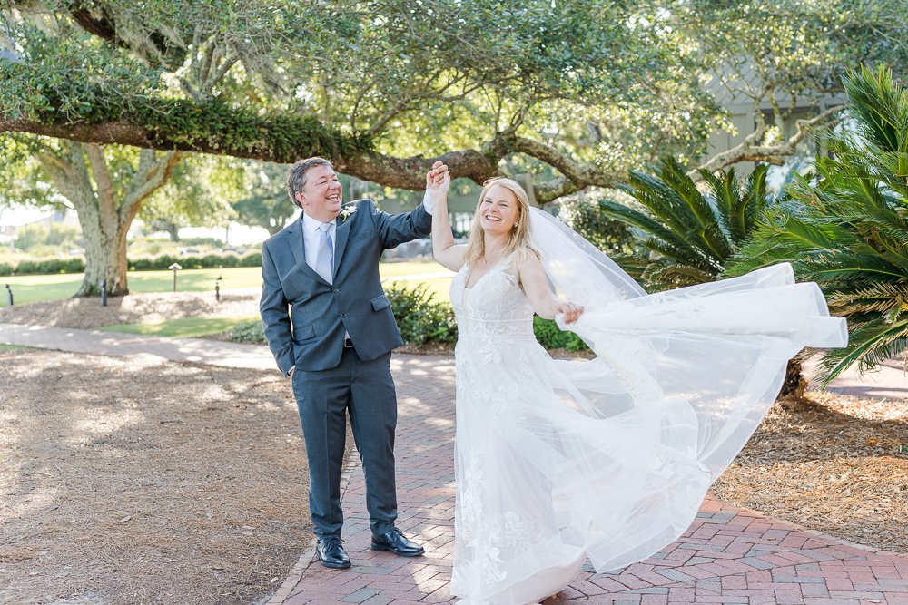 Fairhope Alabama Wedding in July | The Grand Hotel | St. Francis at the Point Wedding | The Wash House | Photographed by Kristen Marcus Photography