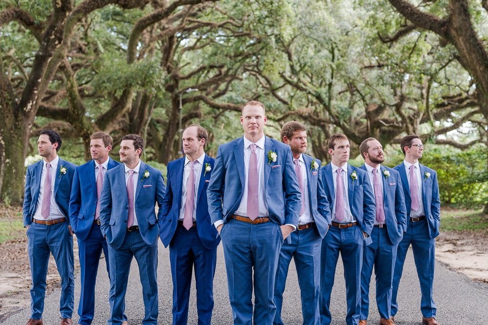 St. Mary Catholic Church Wedding | Bryne Hall Wedding Reception | Spring Hill College Wedding Photographed by Kristen Marcus Photography | Mobile AL Wedding Photographer