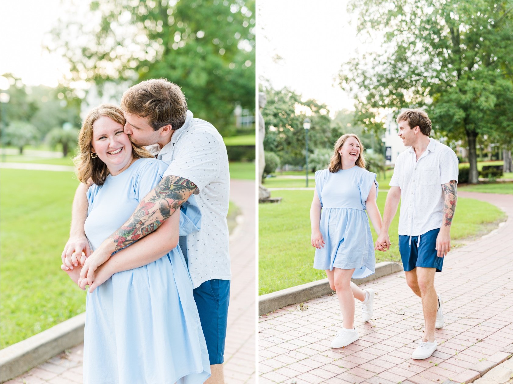 Spring Hill College Engagement Session