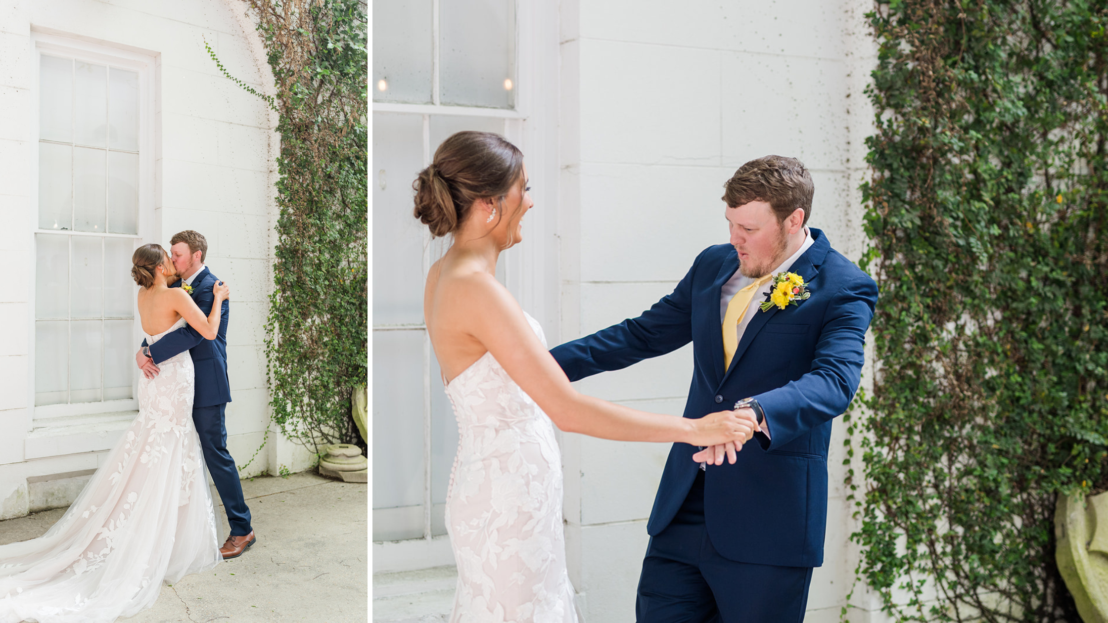 History Museum of Mobile Alabama Wedding in April | Spring Wedding in Mobile Alabama | Wedding Photographer