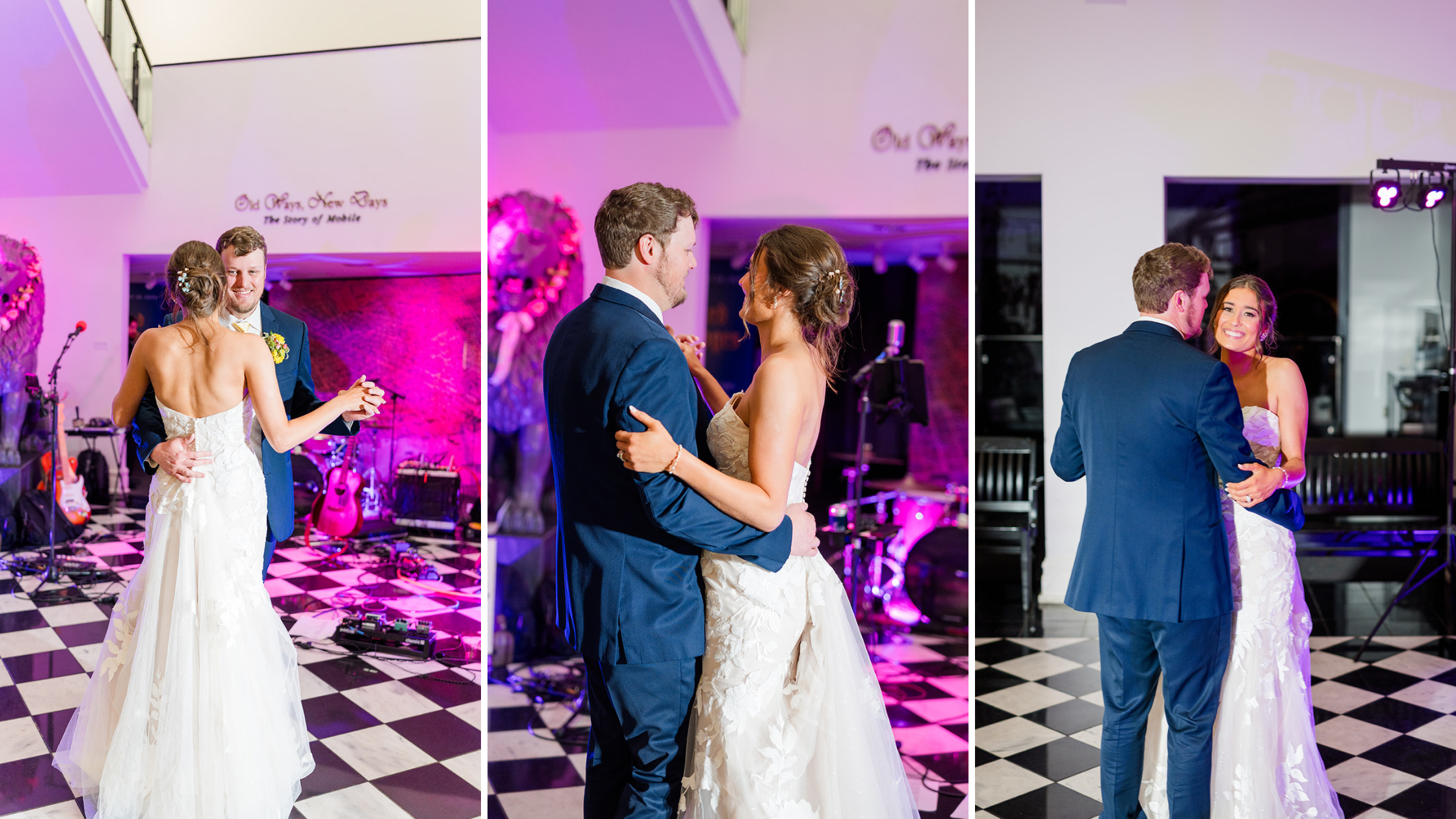 History Museum of Mobile Alabama Wedding in April | Spring Wedding in Mobile Alabama | Wedding Photographer