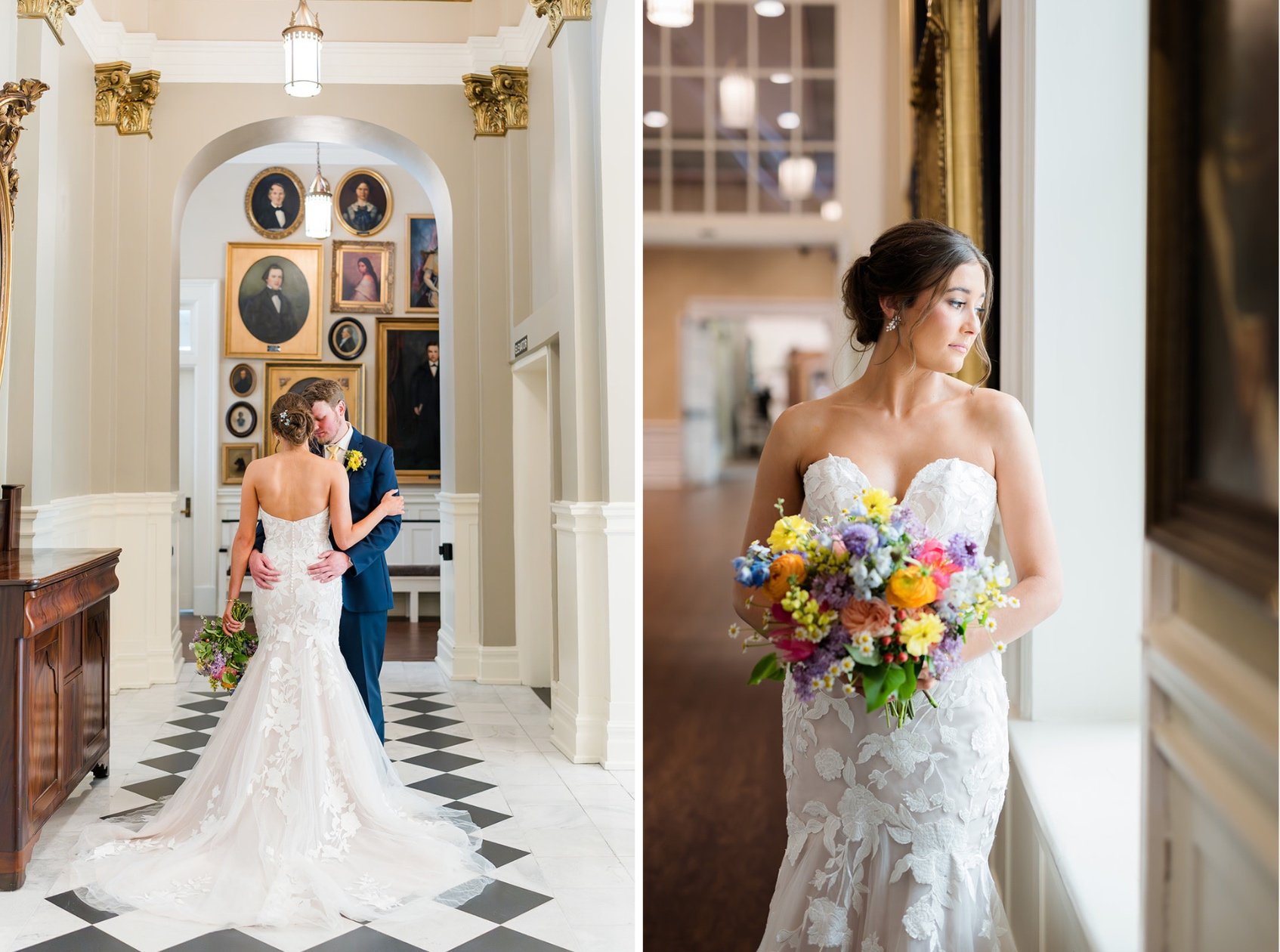 History Museum of Mobile Alabama Wedding in April | Spring Wedding in Mobile Alabama | Wedding Photographer