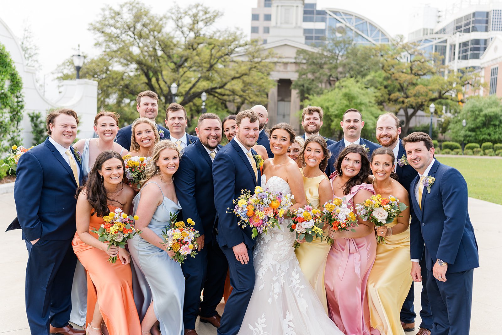 History Museum of Mobile Alabama Wedding in April | Spring Wedding in Mobile Alabama | Wedding Photographer