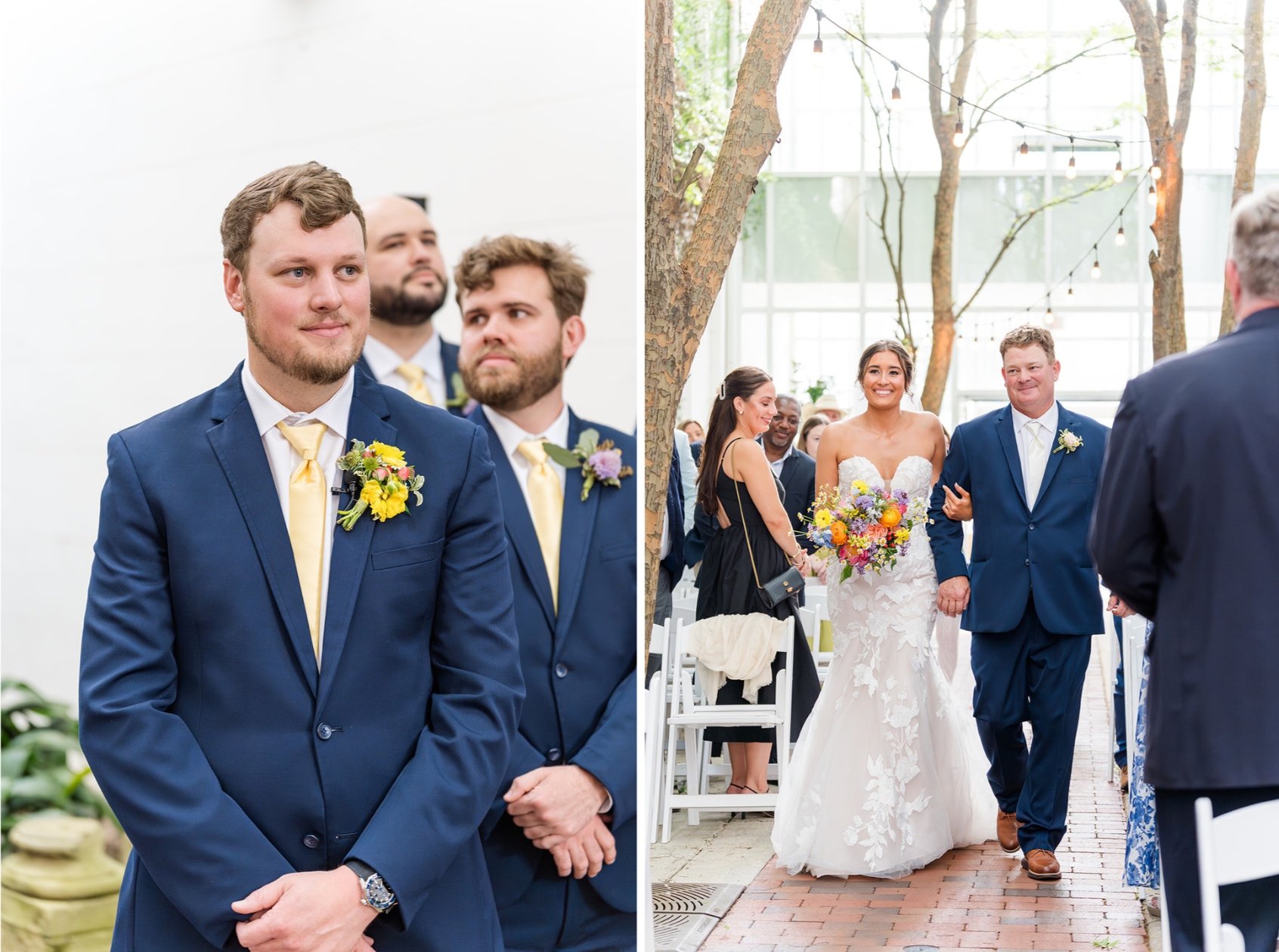 History Museum of Mobile Alabama Wedding in April | Spring Wedding in Mobile Alabama | Wedding Photographer