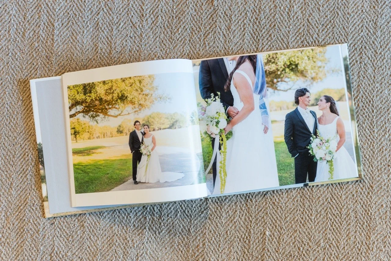 Wedding album options 