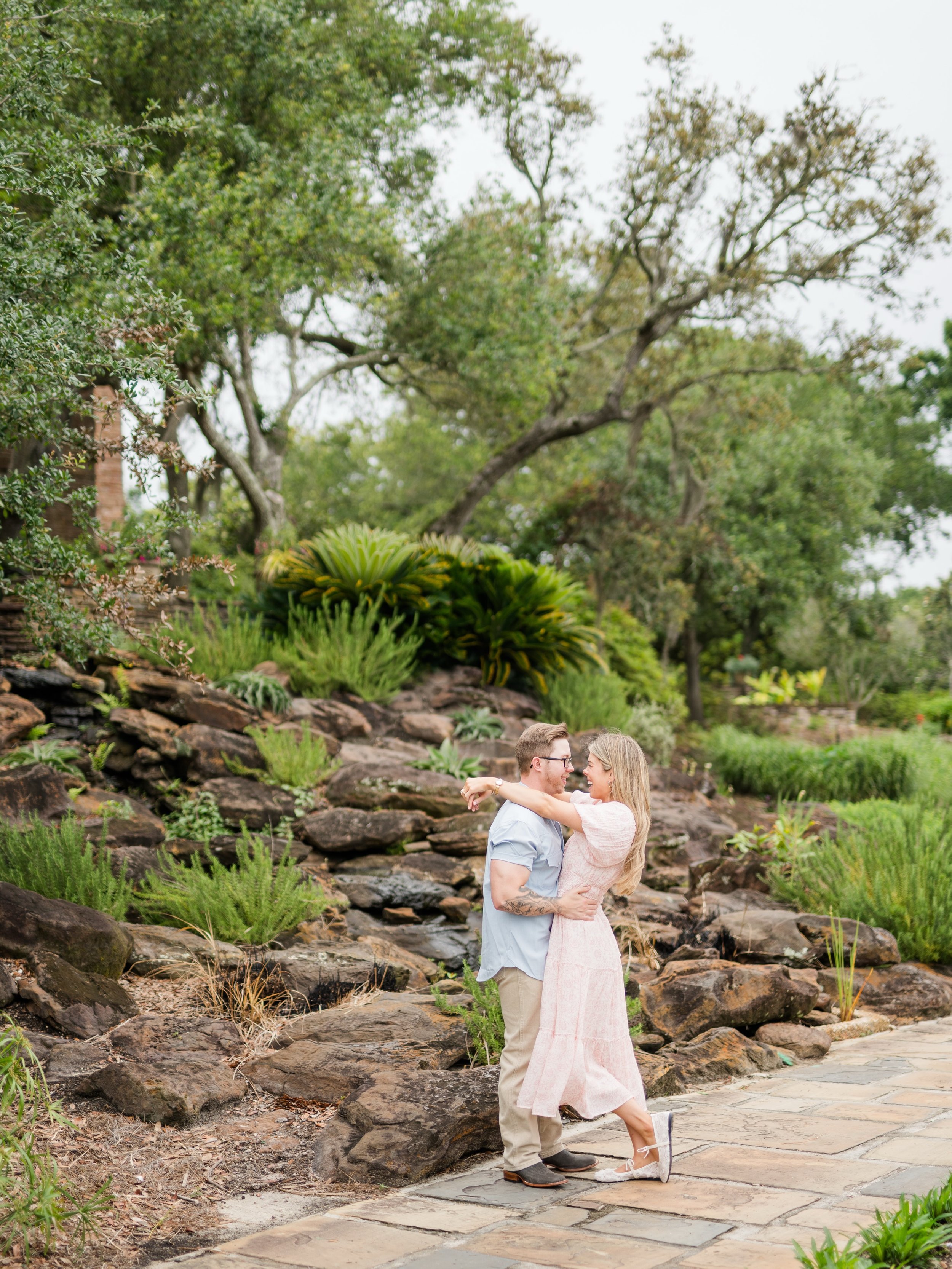 Bellingrath Gardens proposal 🤍 We had the whole place to ourselves on a cloudy day and the roses were in bloom! It was absolutely perfect!
