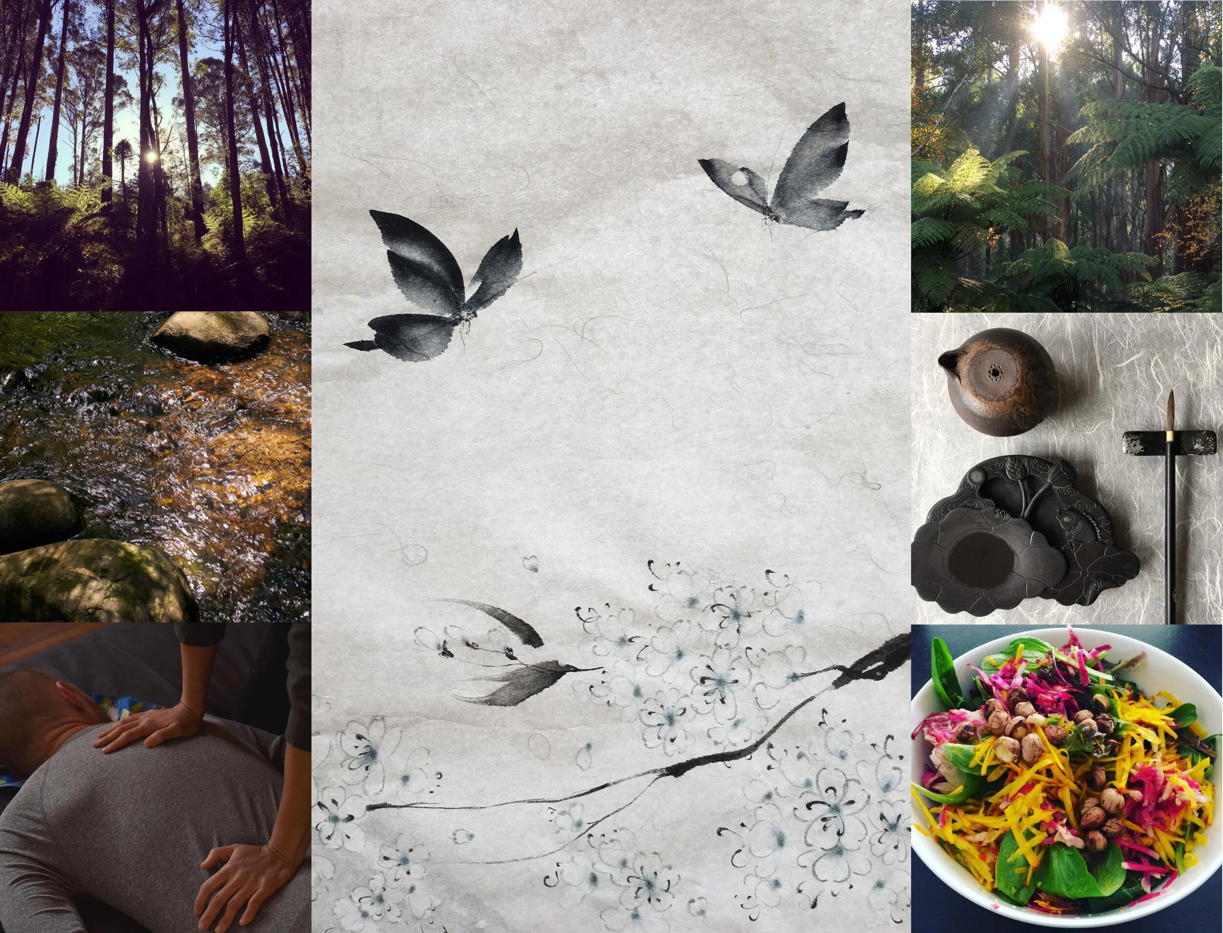 Japanese ink art &amp; shiatsu retreat