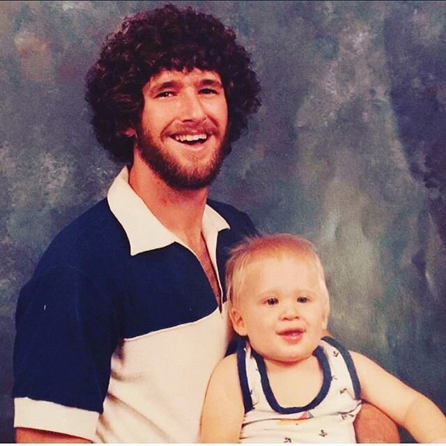 The 80&rsquo;s were classic just like my dad&rsquo;s Afro. Happy Fathers Day to the man who taught me how to work, how to love, and how to be a dad! #fathersday #dad #fathers #fro #80s