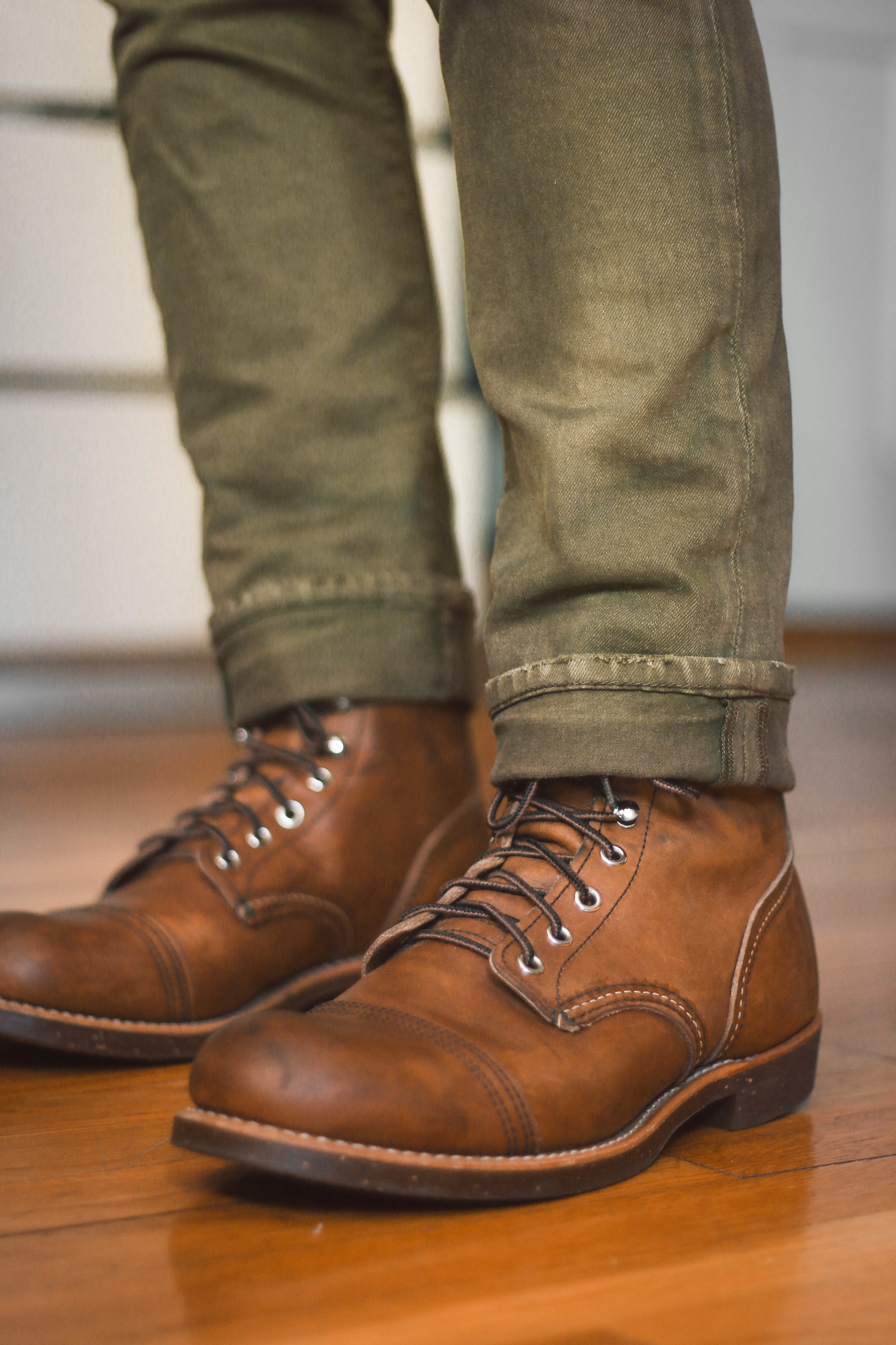 red wing heritage leather footbed