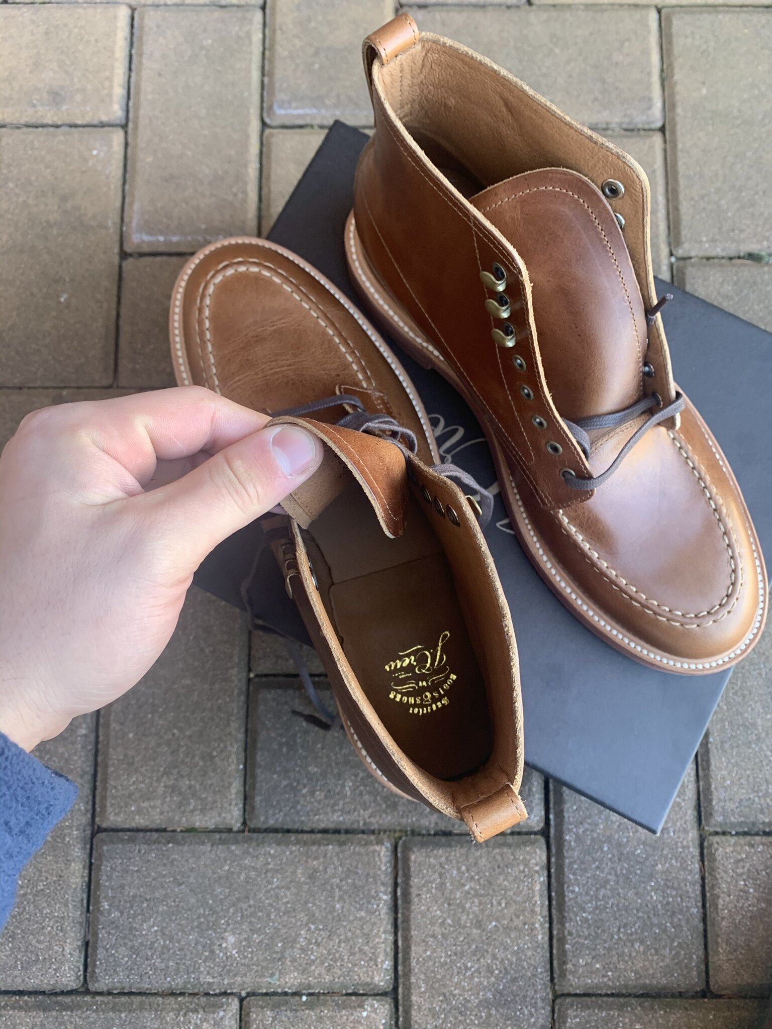 The Poor Man's Alden Indy? Reviewing The J Crew Kenton Pacer Boot — The ...
