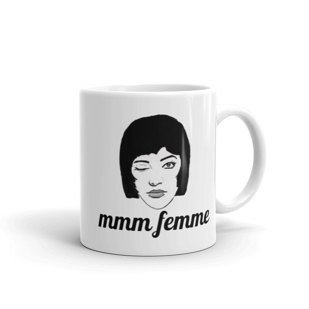MMM Femme Mug — Femme Regard