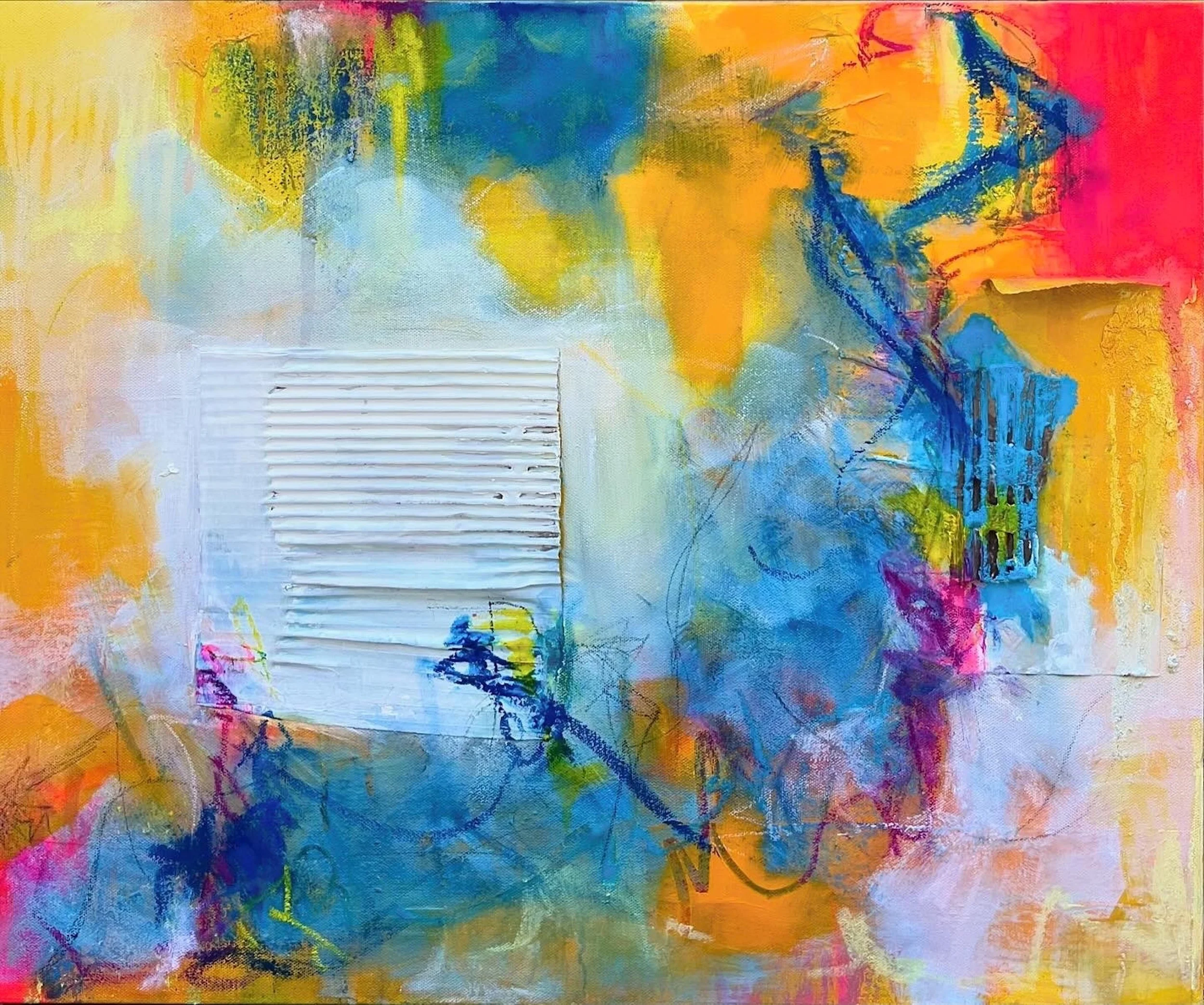 It's all just paint on the wall 