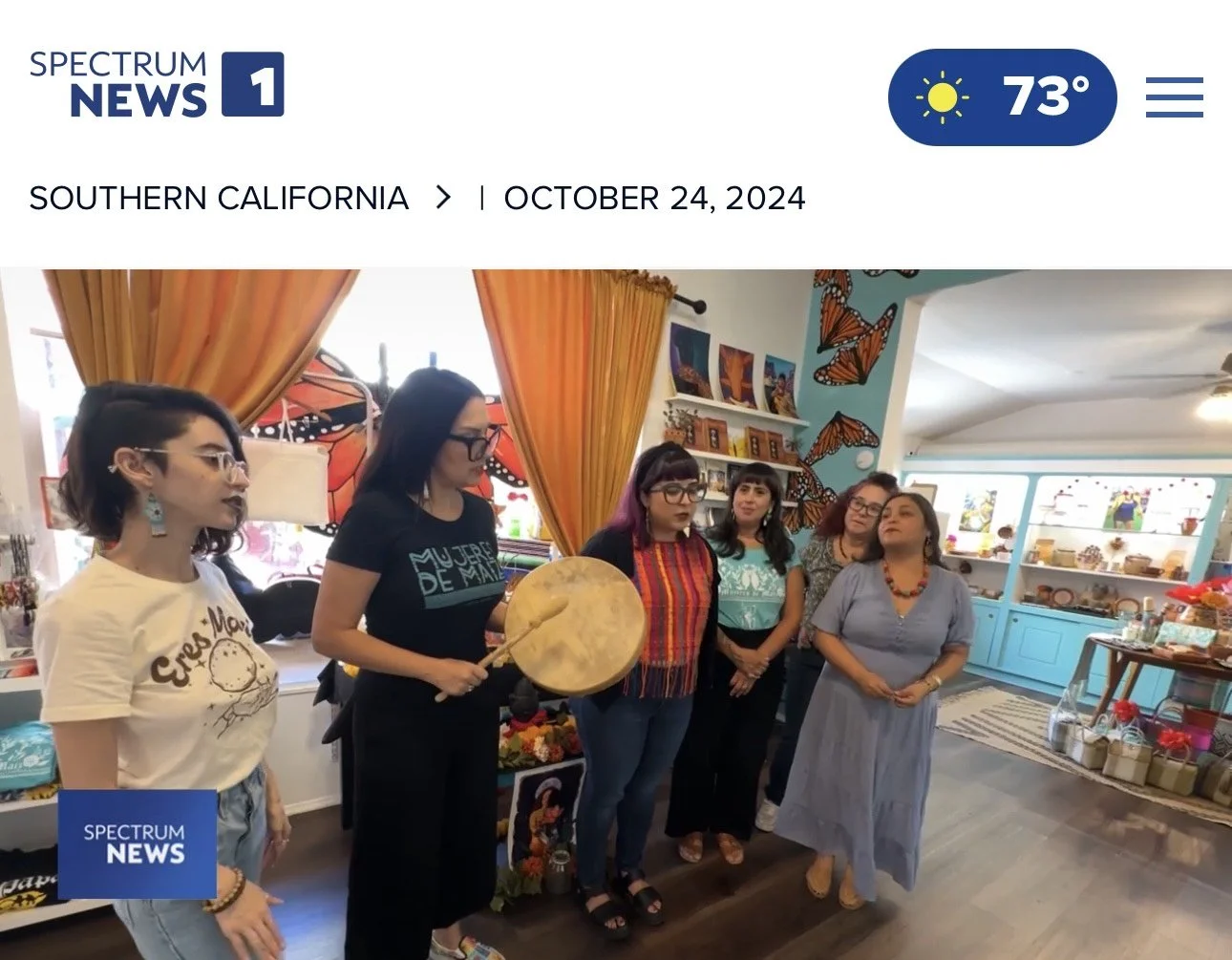 Mujeres de Maiz featured on Spectrum News