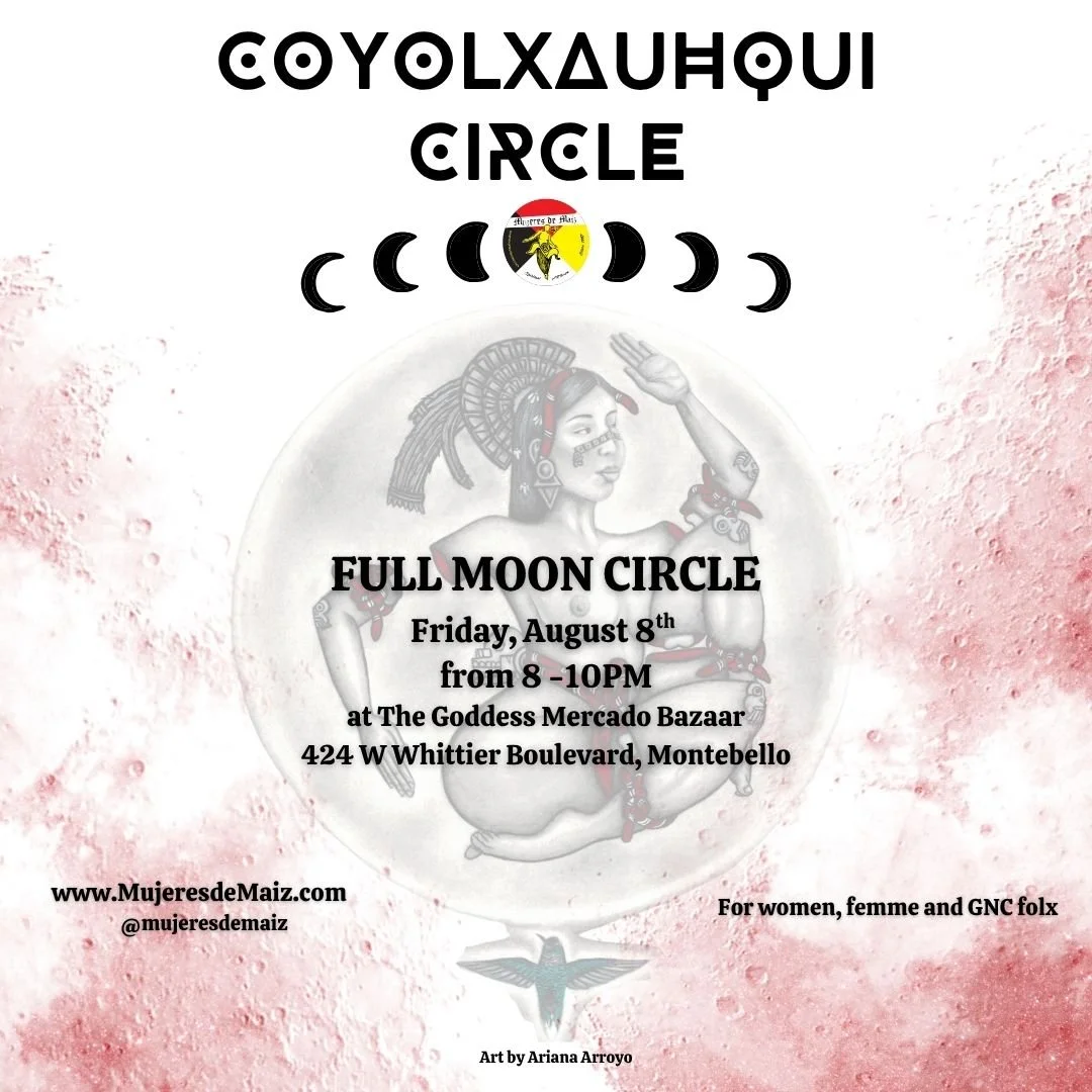 Full Moon Coyolxauhqui Circle - August 2025