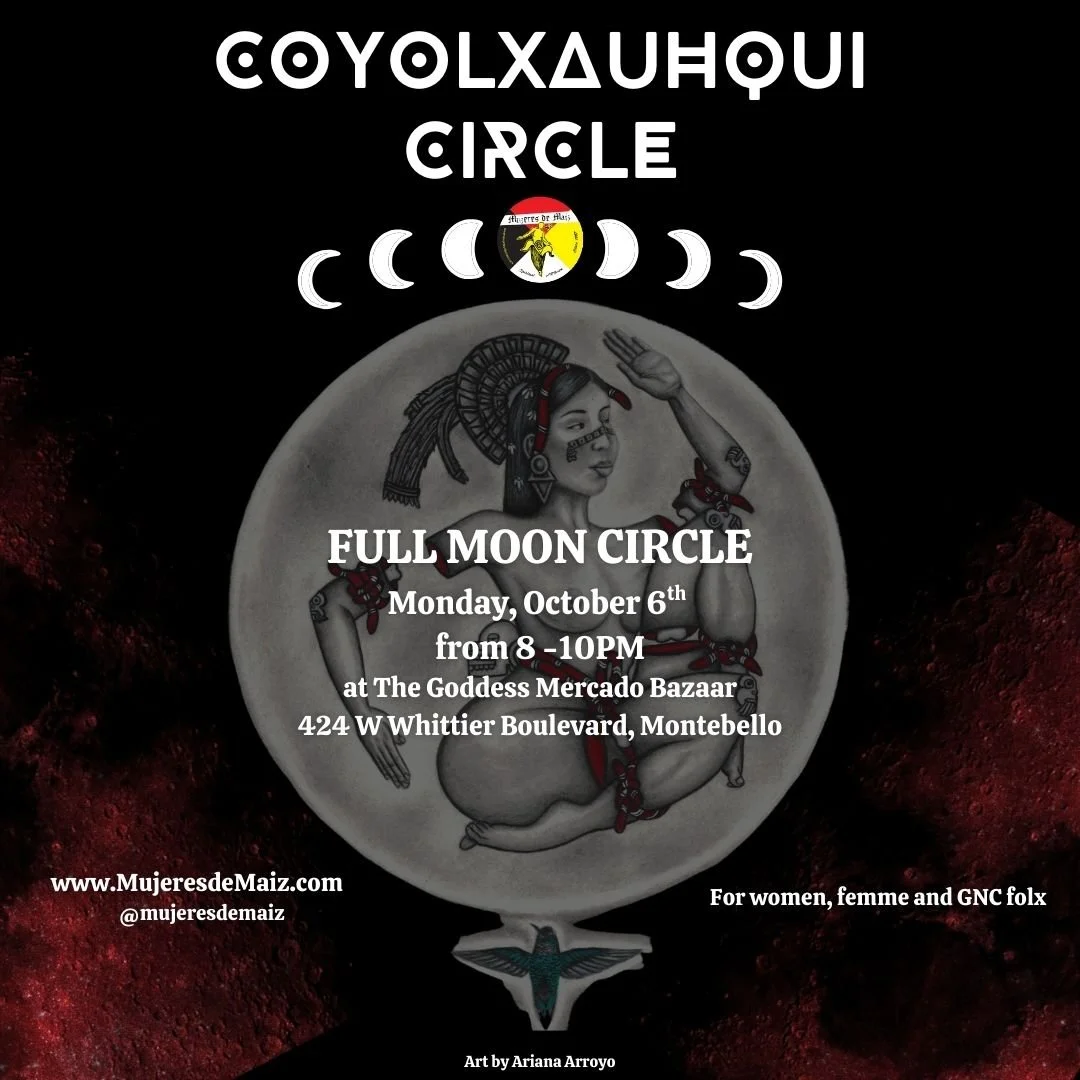 October Full Moon Coyolxauhqui Circle