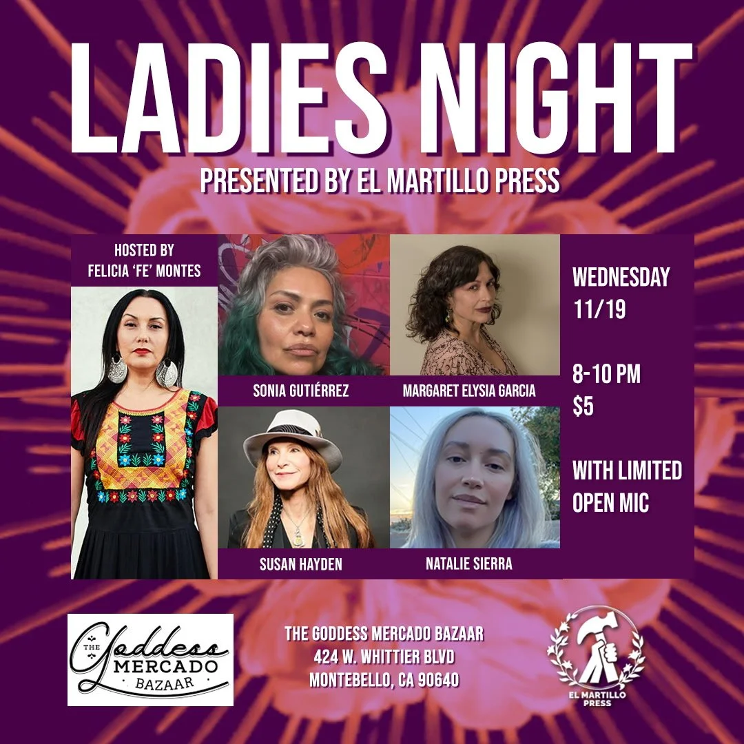 Ladies Poetry Night with El Martillo Press