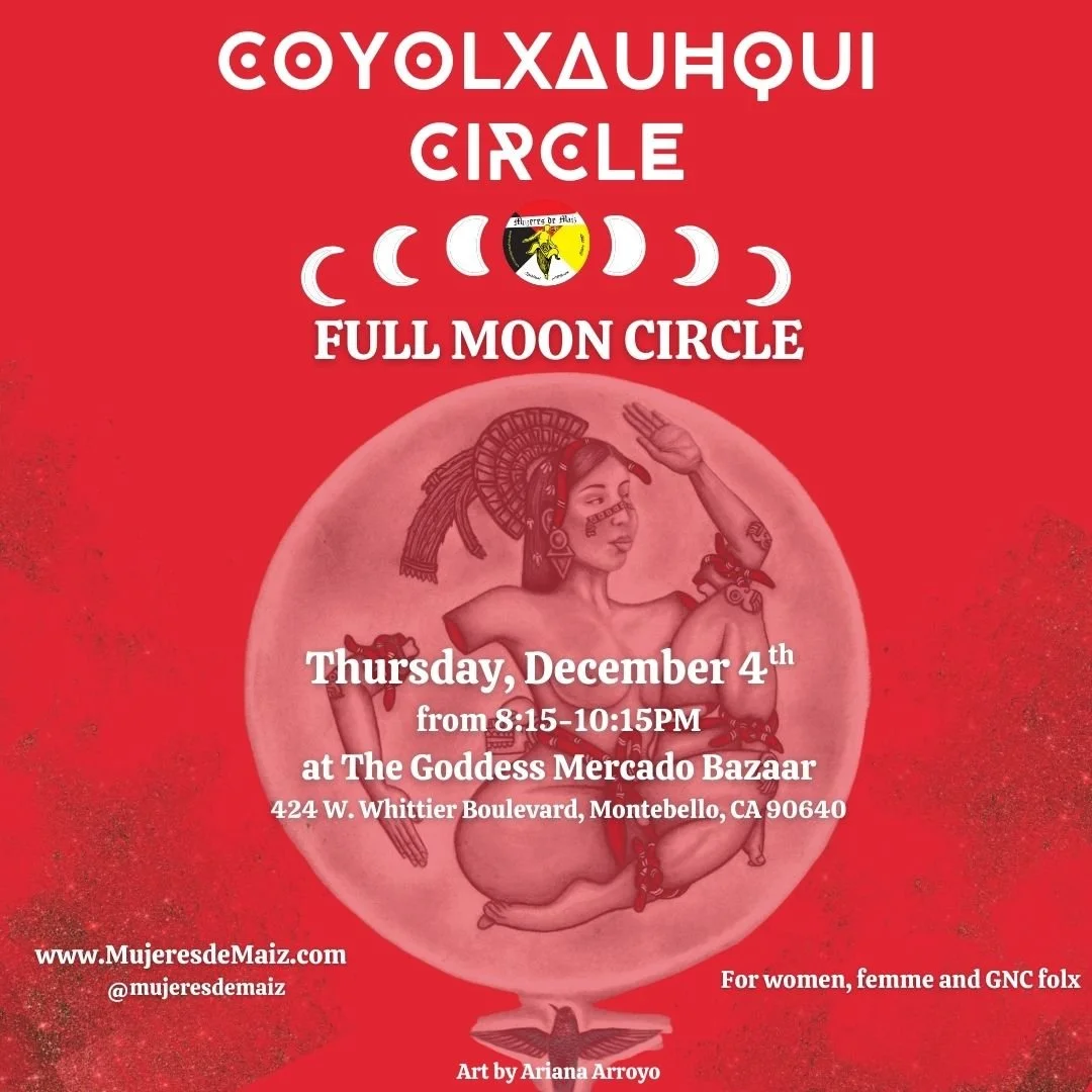 December Full Moon Coyolxauhqui Circle