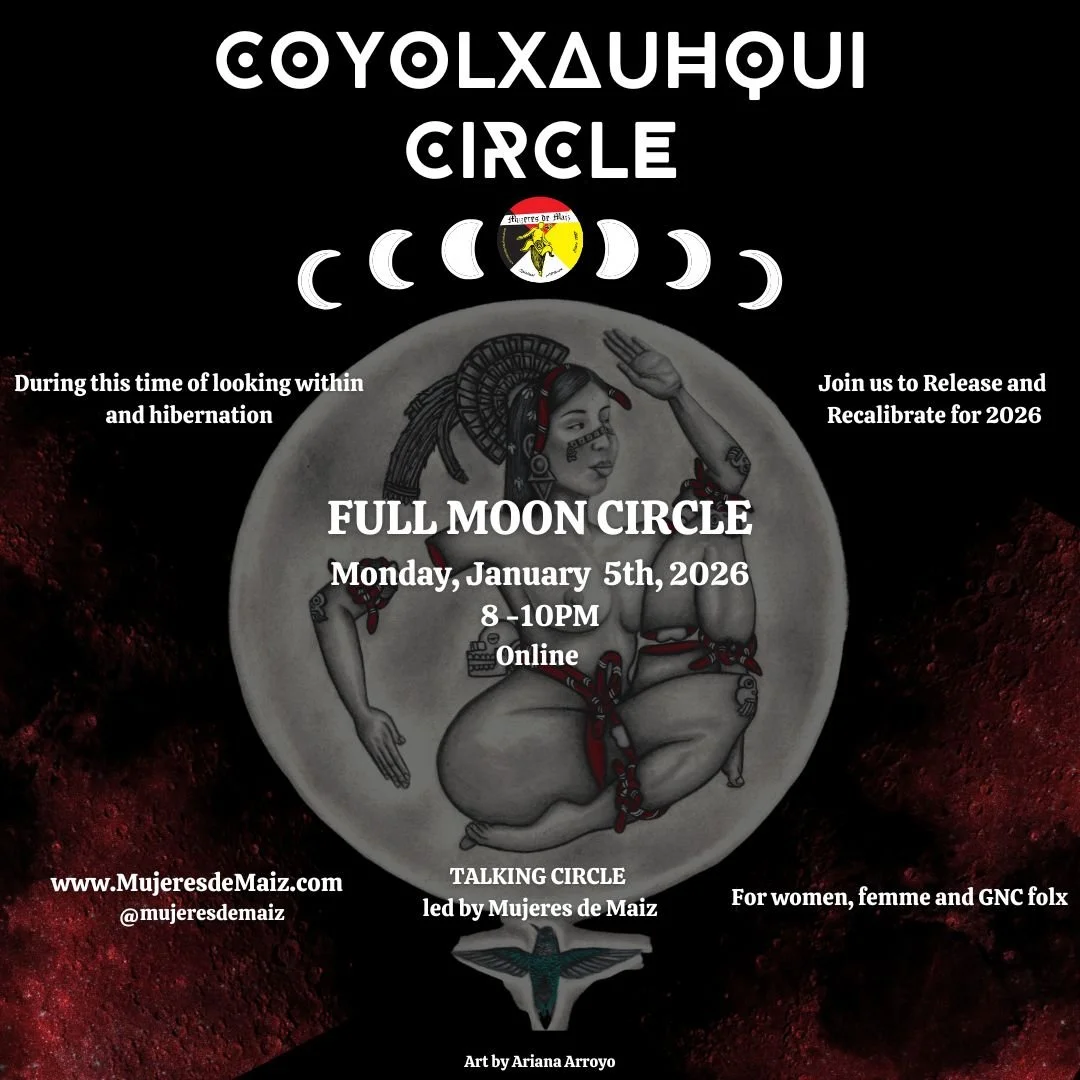 FULL MOON TALKING CIRCLE - January 2026
