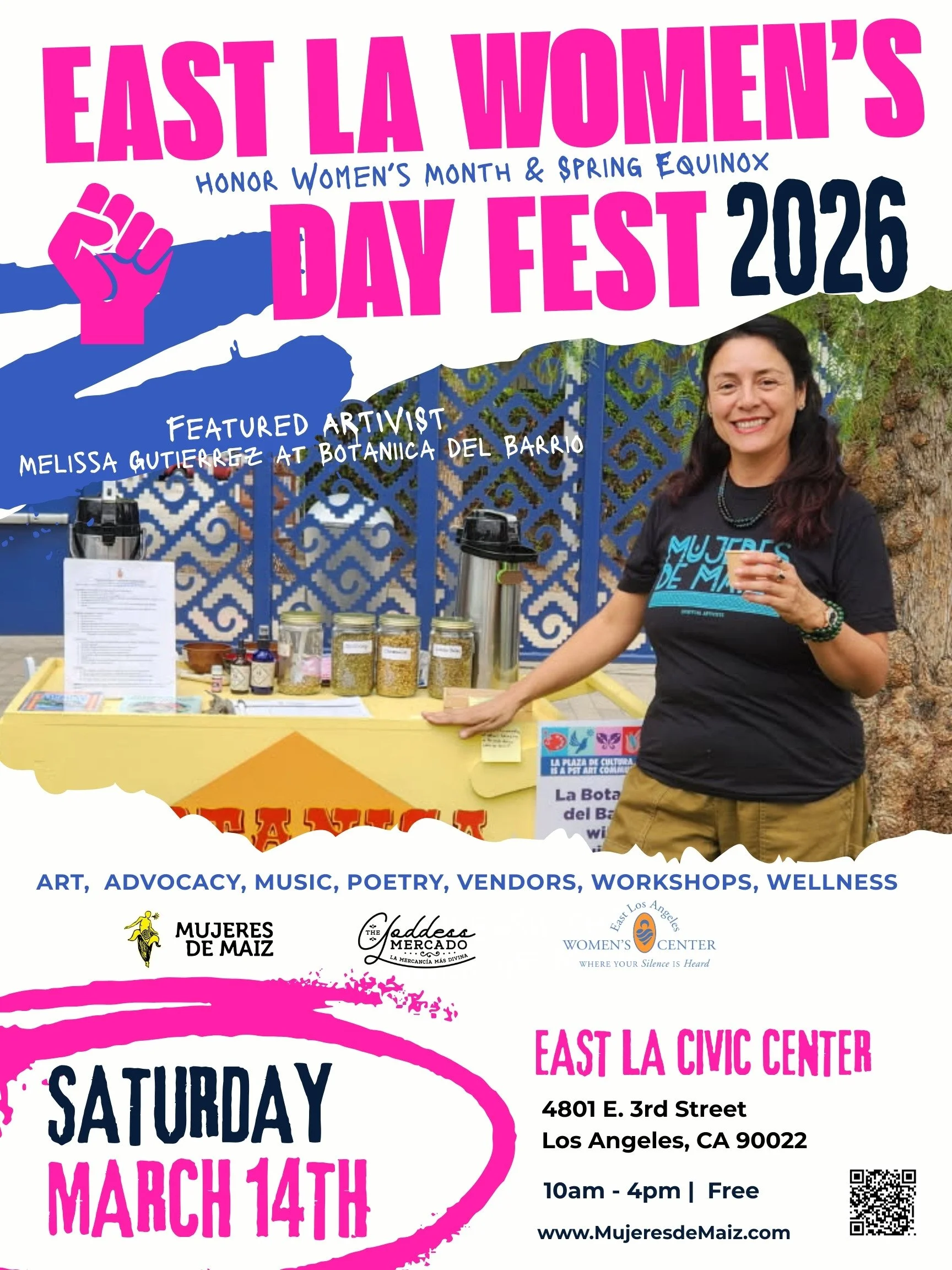 East LA Women's Day Fest- Pink (Melissa G at Botanica).jpg