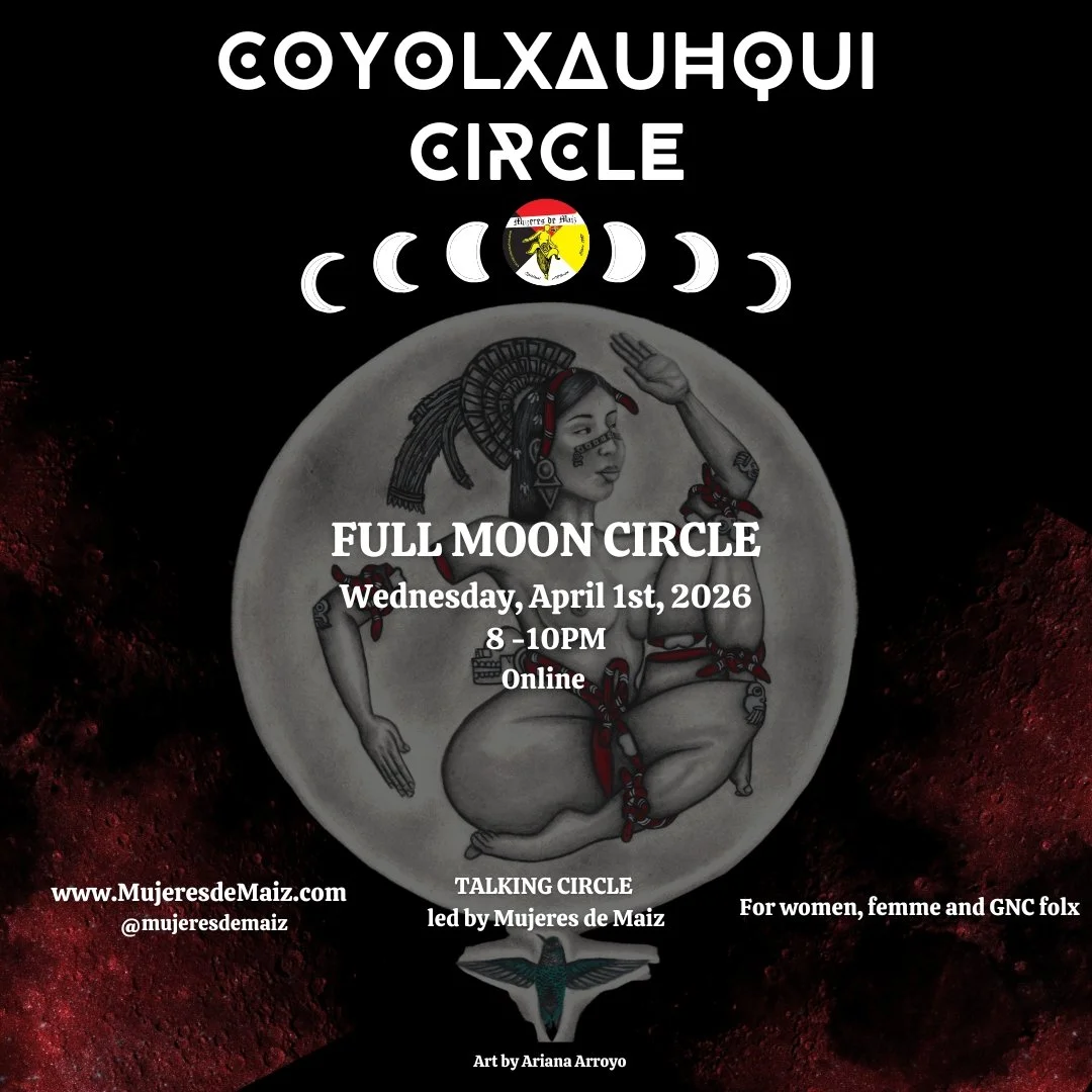 Full Moon Coyolxauhqui Circle