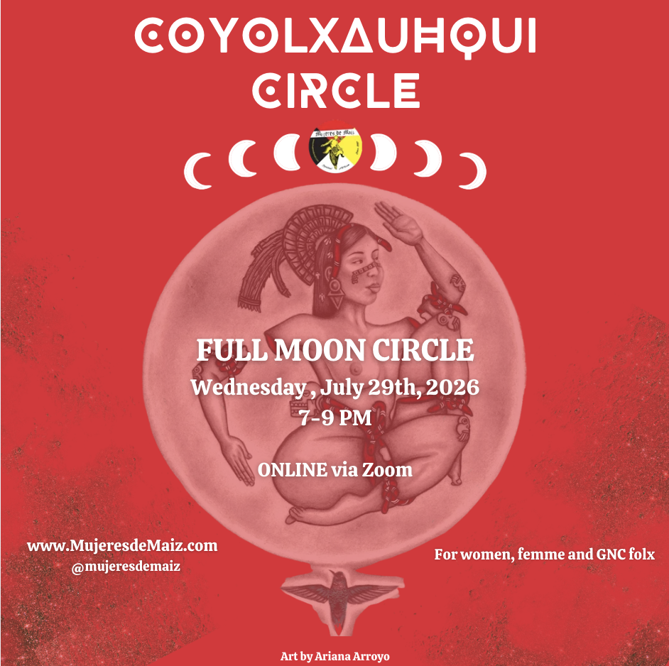 Full Moon Coyolxauhqui Circle ☾