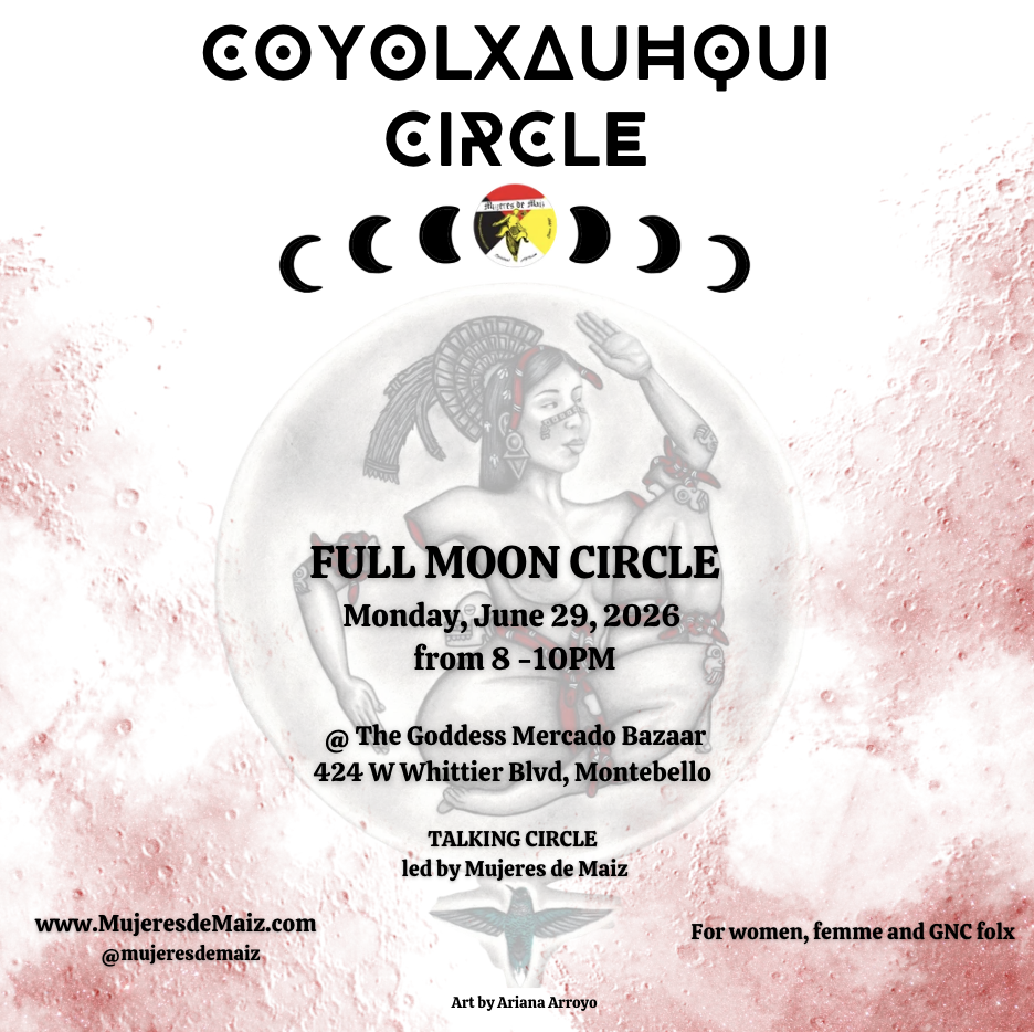 Full Moon Coyolxauhqui Circle ◯ 