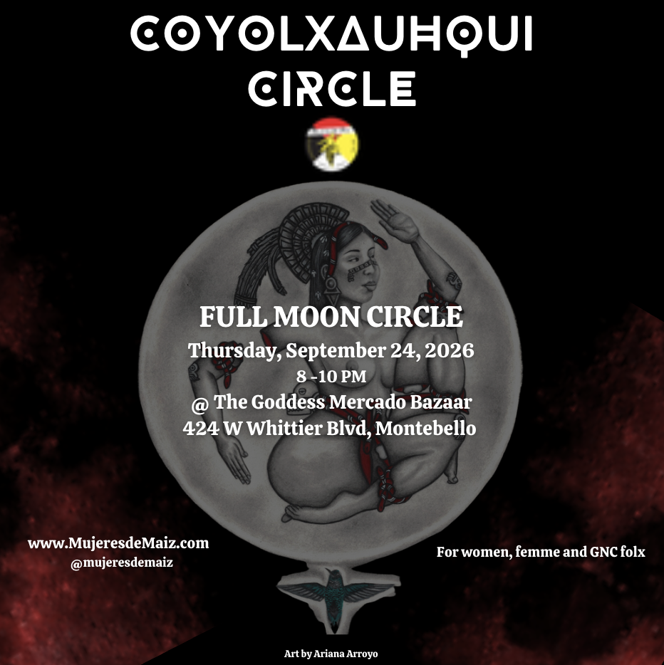 Full Moon Coyolxauhqui Circle ◯