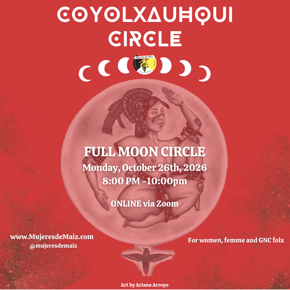 Full Moon Coyolxauhqui Circle ☽