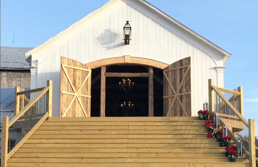 chapel stairs with open barn doors.PNG
