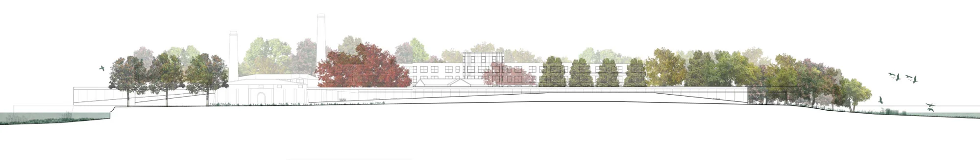 North Brother Island School + Habitat Ian M. Ellis Architect Austin, TX
