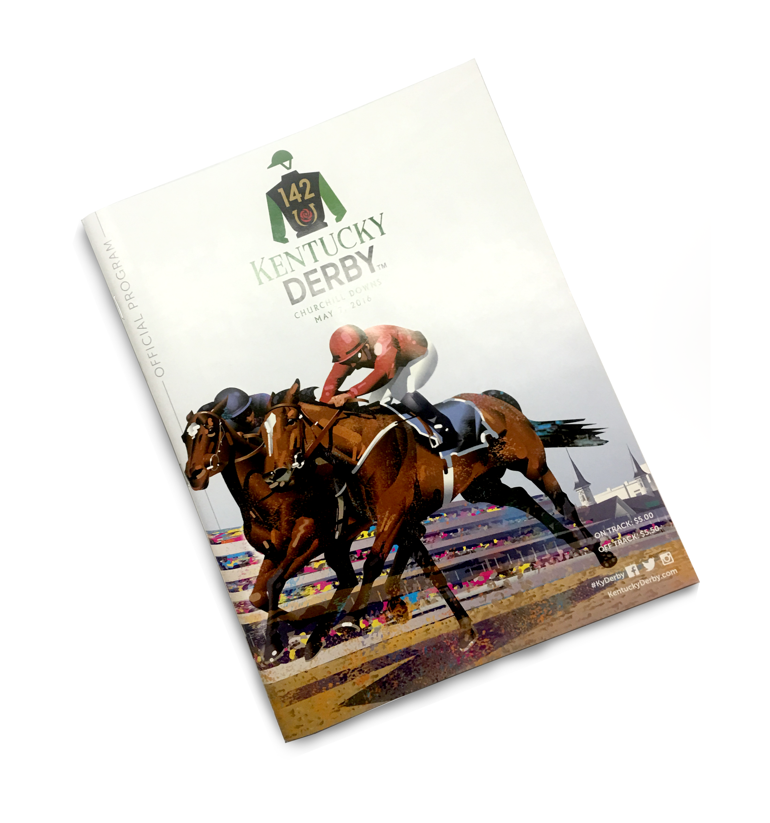 142nd running of the kentucky derby wayfinding map design