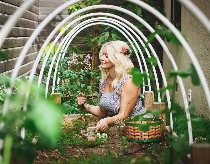 My Garden at Home! DRESS: MAEVE AT ANTHROPOLOGIE -THE DARCY DRESS ($178)