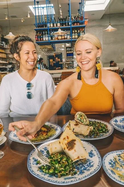 Lunch is better with friends!